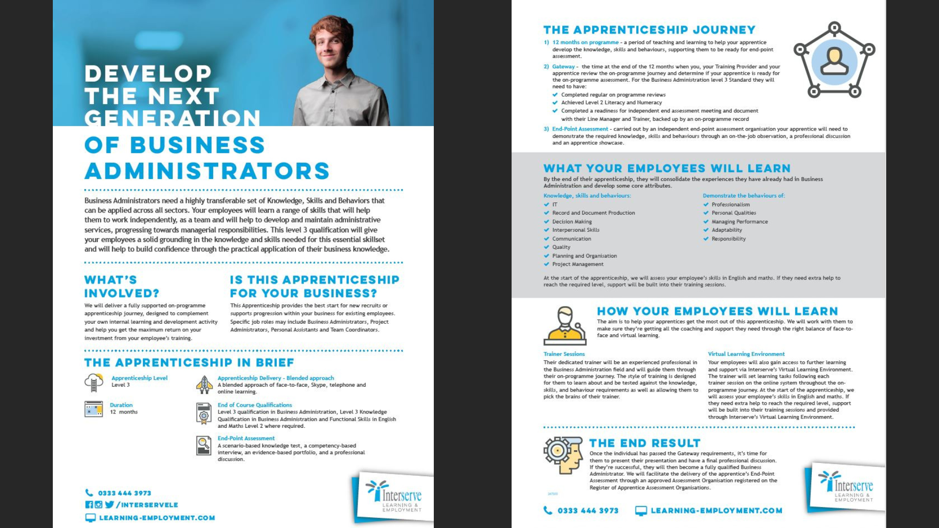 Business Admin Apprenticeship Handout